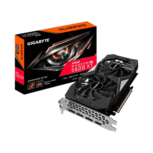 Gigabyte Radeon™ RX 5600 XT WINDFORCE OC 6G