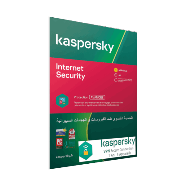 Kaspersky Internet Security + VPN Secure Connection