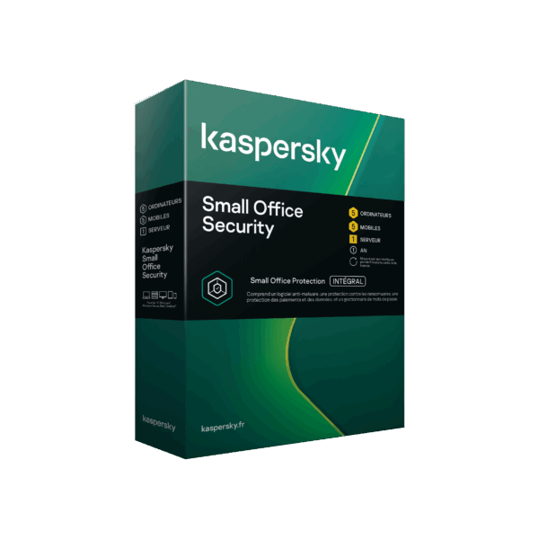 Kaspersky Small Office Security - 5 Postes - 1 Serveur - 1An
