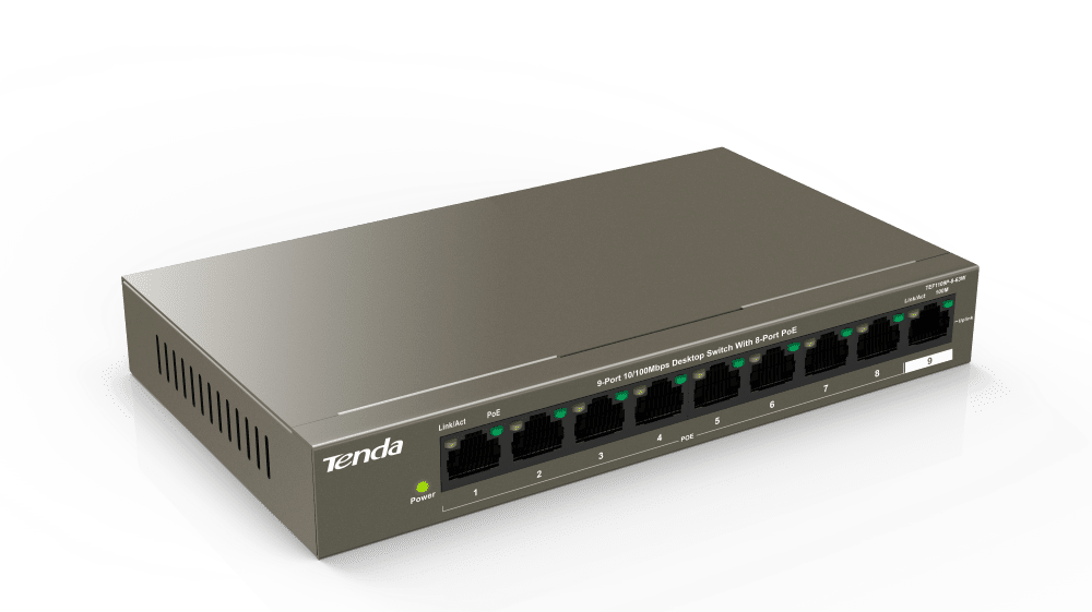 Tenda TEF1109P-8-63W