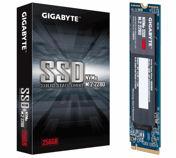 GIGABYTE NVMe SSD 256GB