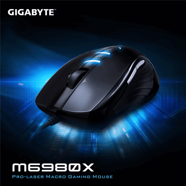 Gigabyte M6980X Souris Gamer Pro-laser Macro