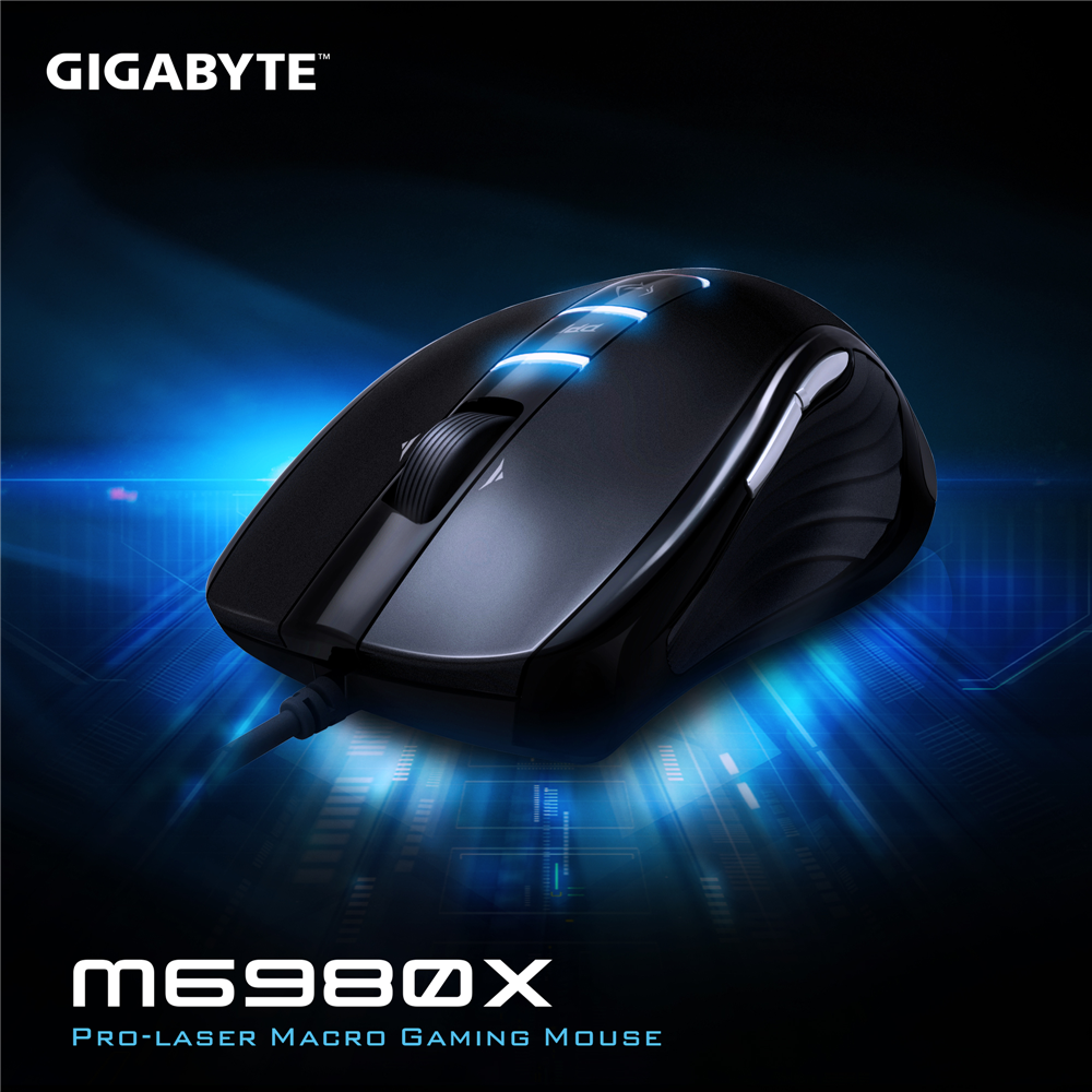 Gigabyte M6980X Souris Gamer Pro-laser Macro